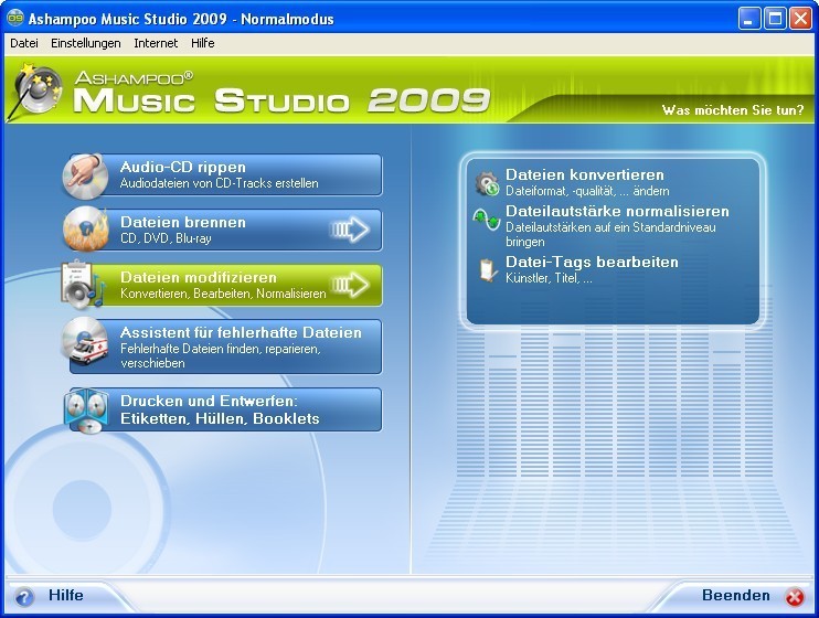 instaling Ashampoo Music Studio 10.0.1.31
