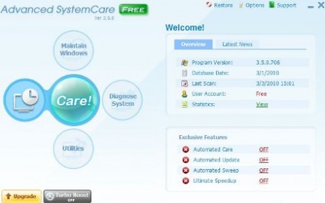safe to clean registry with advanced systemcare iobit