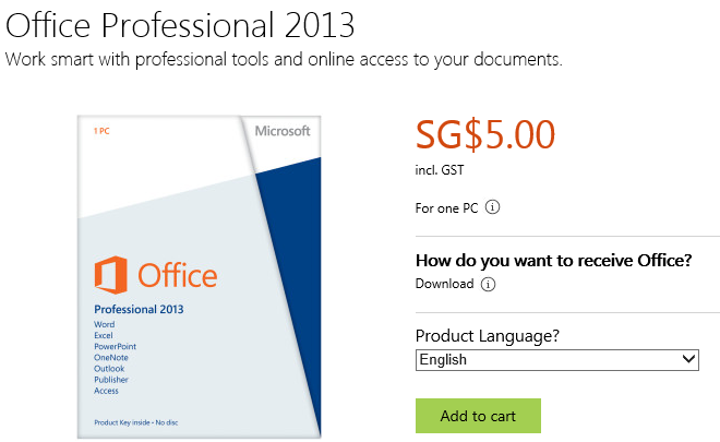 ms office professional 2013 download