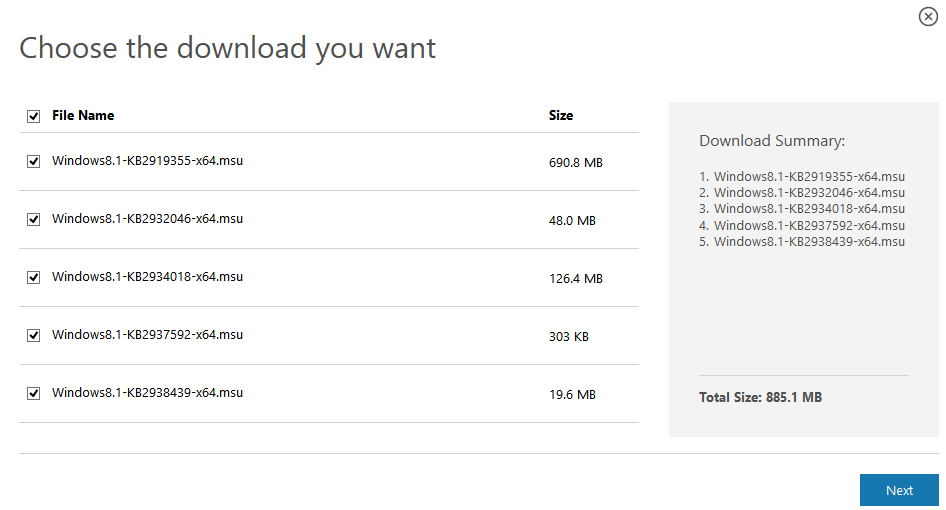 Windows 8.1 Update Official Downloads (KB2919355 On Microsoft.